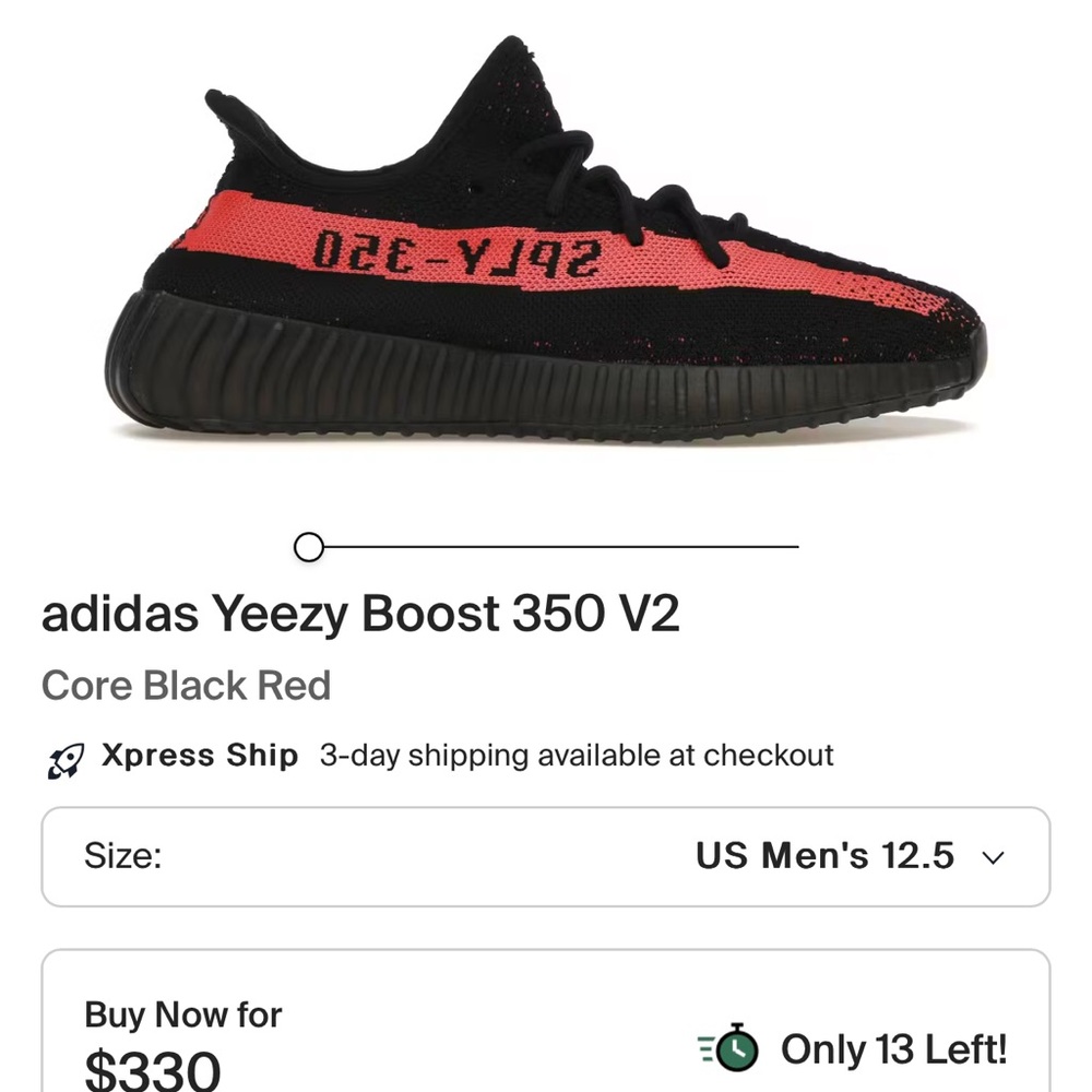 Adidas Black and Red Sneakers with Primeknit and Boost
